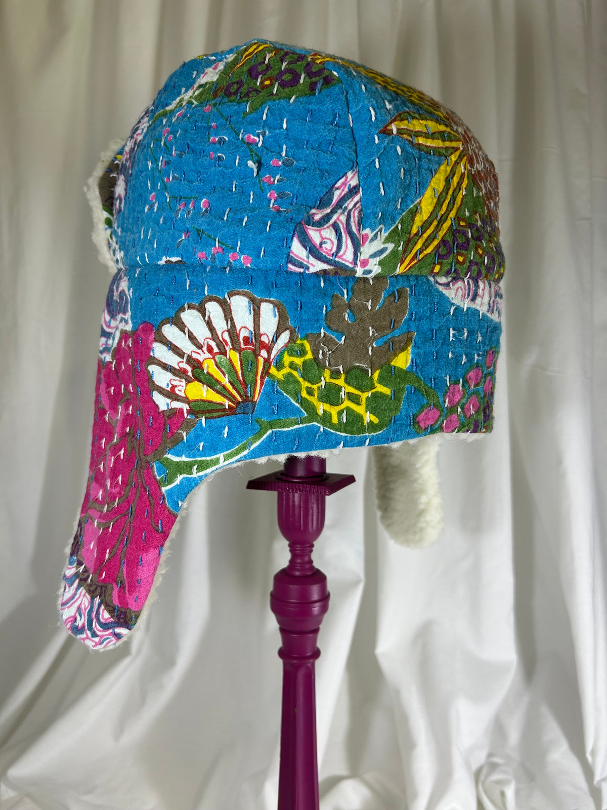 Quilty Trapper Hat 16