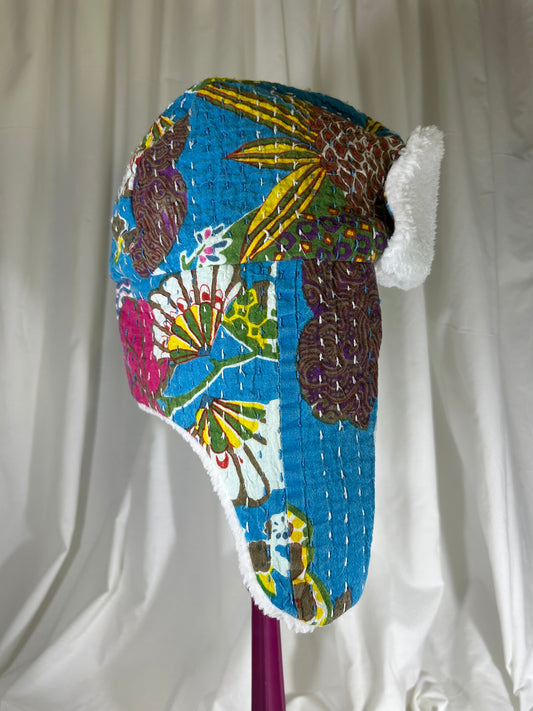 Quilty Trapper Hat 17