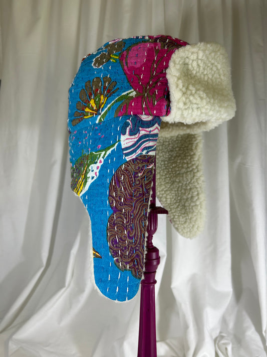 Quilty Trapper Hat 16