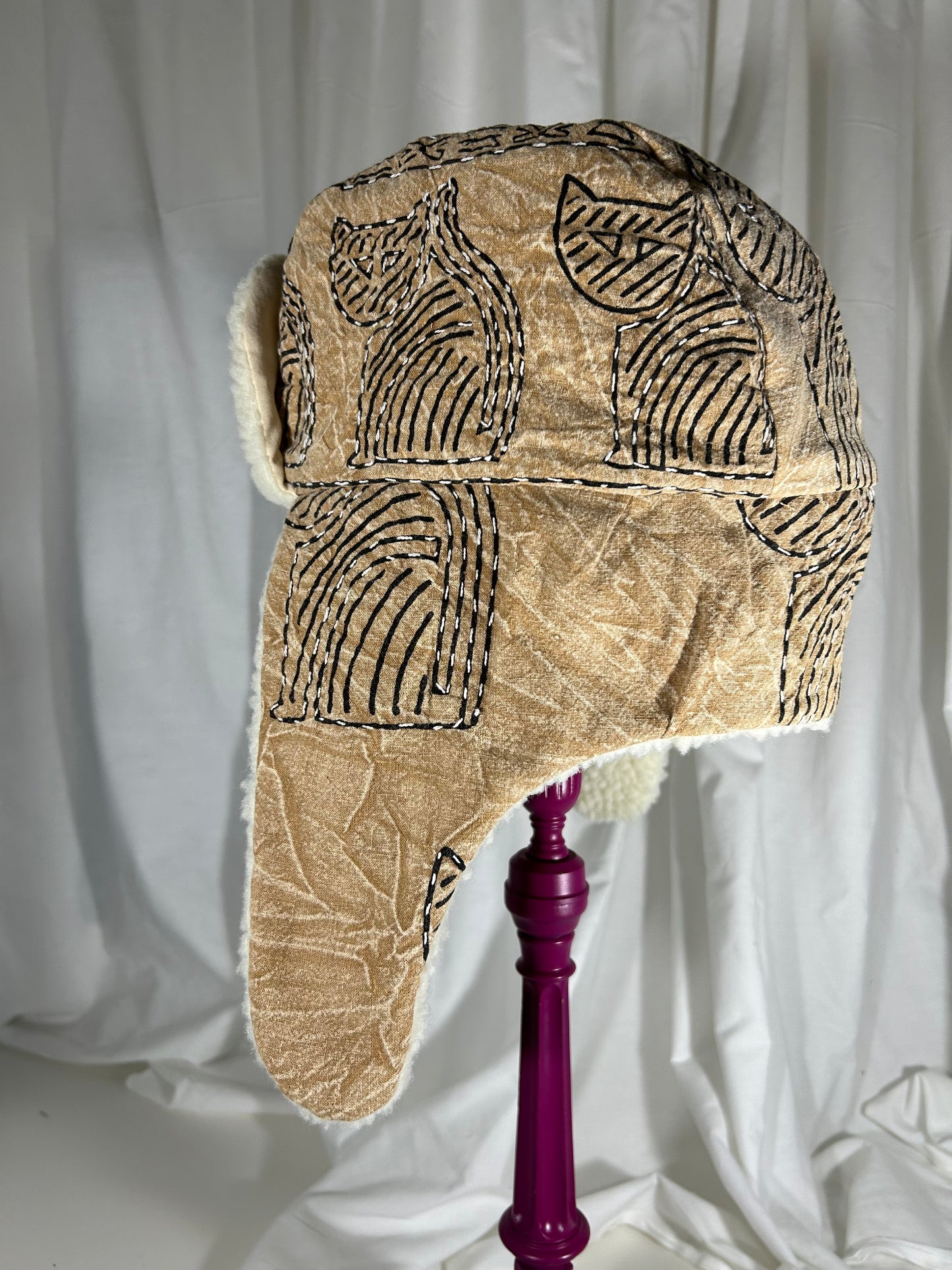 Quilty Trapper Hat 7