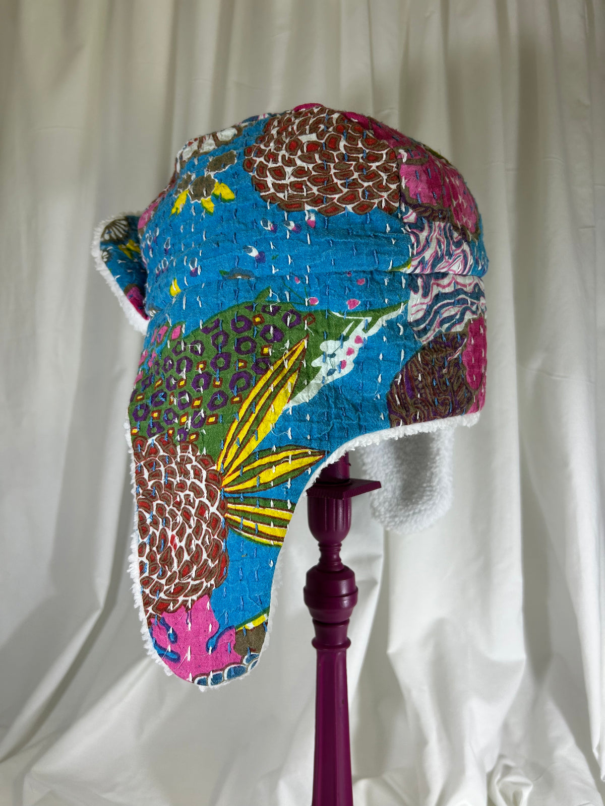Quilty Trapper Hat 17