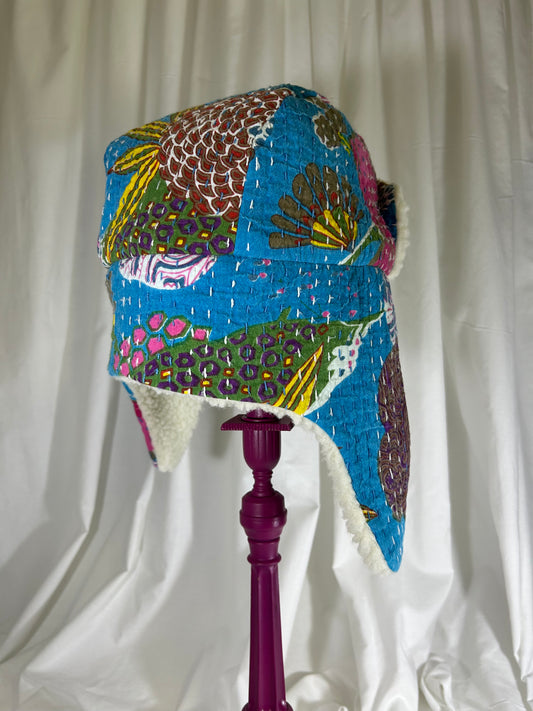 Quilty Trapper Hat 16